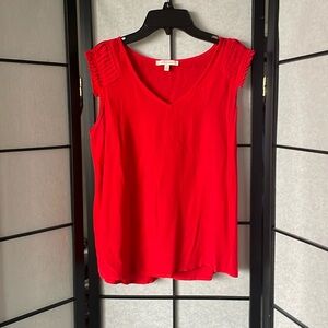 Skies are Blue Red Blouse